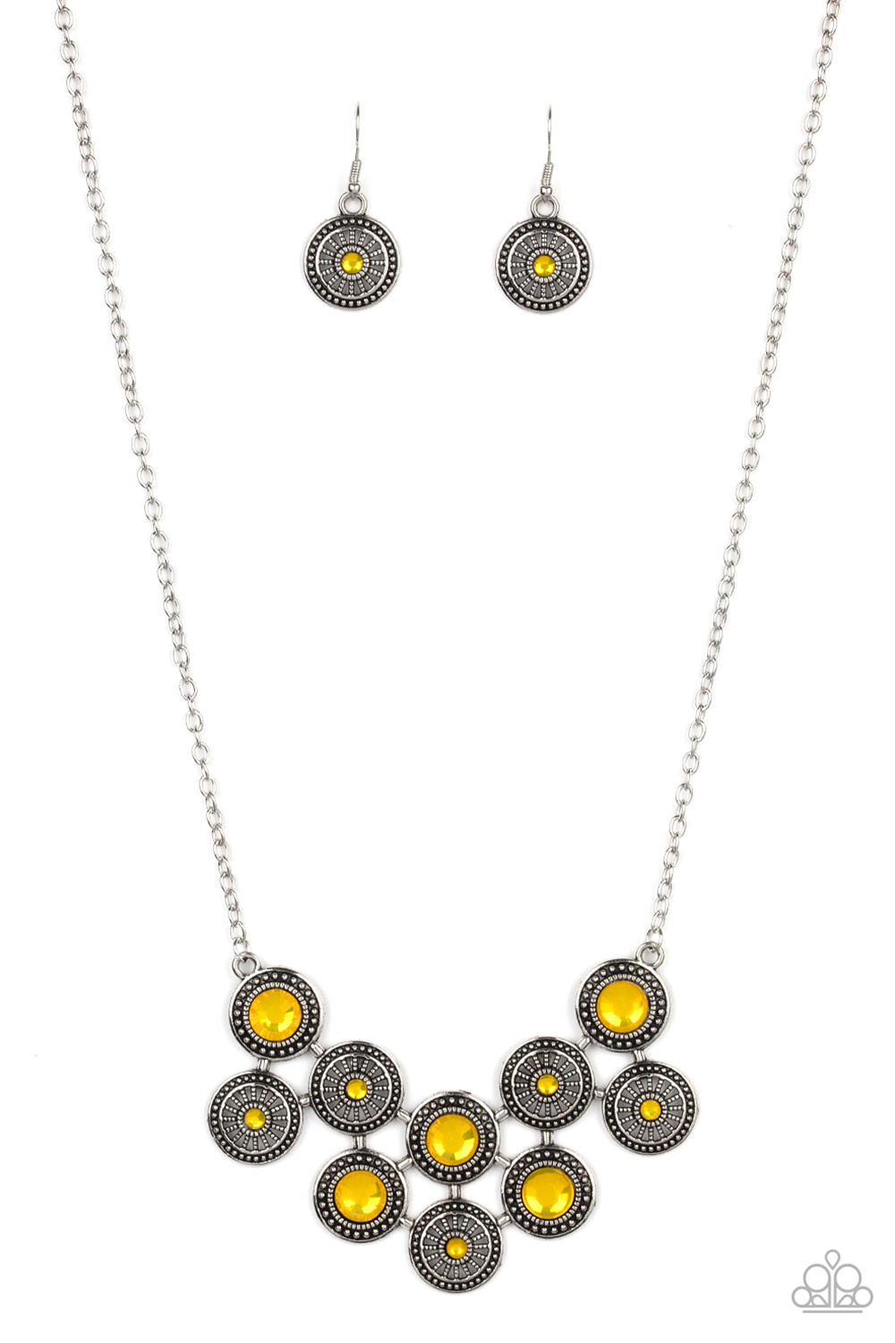 Whats your sign? - Yellow Necklace Paparazzi Accessories. Subscribe & Save. #P2WH-YWXX-246XX 