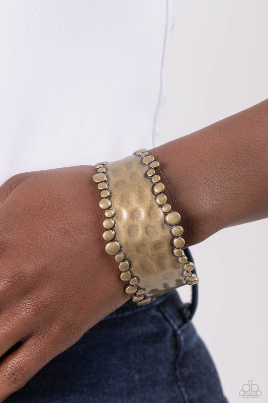 Handcrafted Haute Brass Bracelet Paparazzi $5 Jewelry. Subscribe & Save. #P9SE-BRXX-120XX