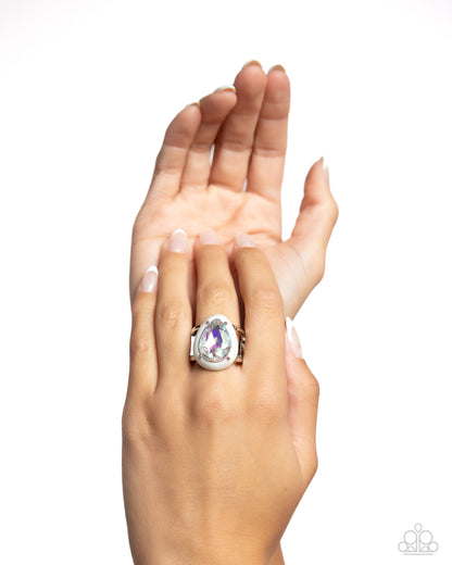 Paparazzi Attractive Appeal Multi Iridescent Ring. Subscribe & Save. #P4RE-MTXX-053XX