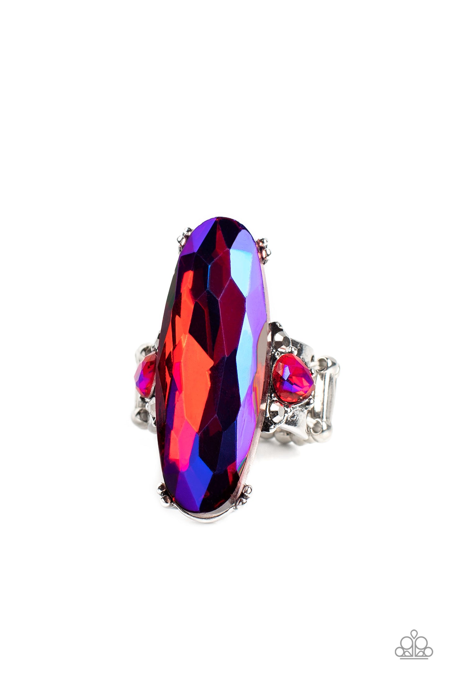 Paparazzi Interdimensional Dimension Pink Ring. Subscribe and Save. UV Shimmer ring. Trendy.