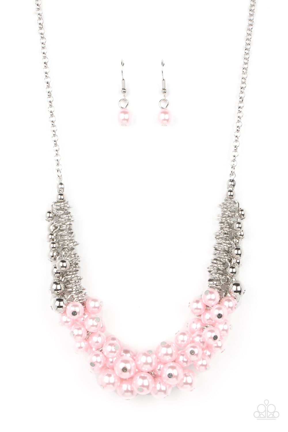 Bonus Points Pink Pearls Necklace Paparazzi Accessories for Women. Subscribe & Save. P2ST-PKXX-129XX