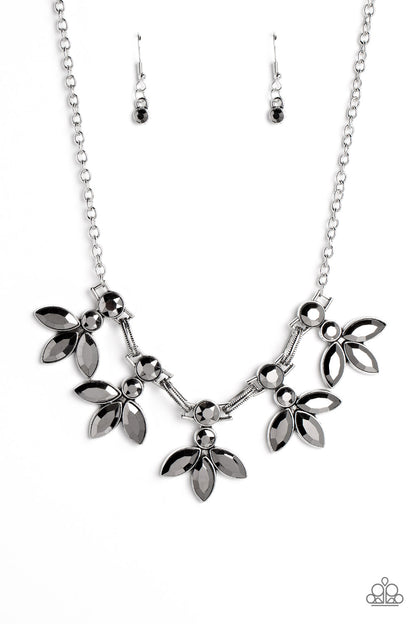 Paparazzi Dauntlessly Debonair Silver Necklace. Subscribe & Save. #P2ST-SVXX-198XX