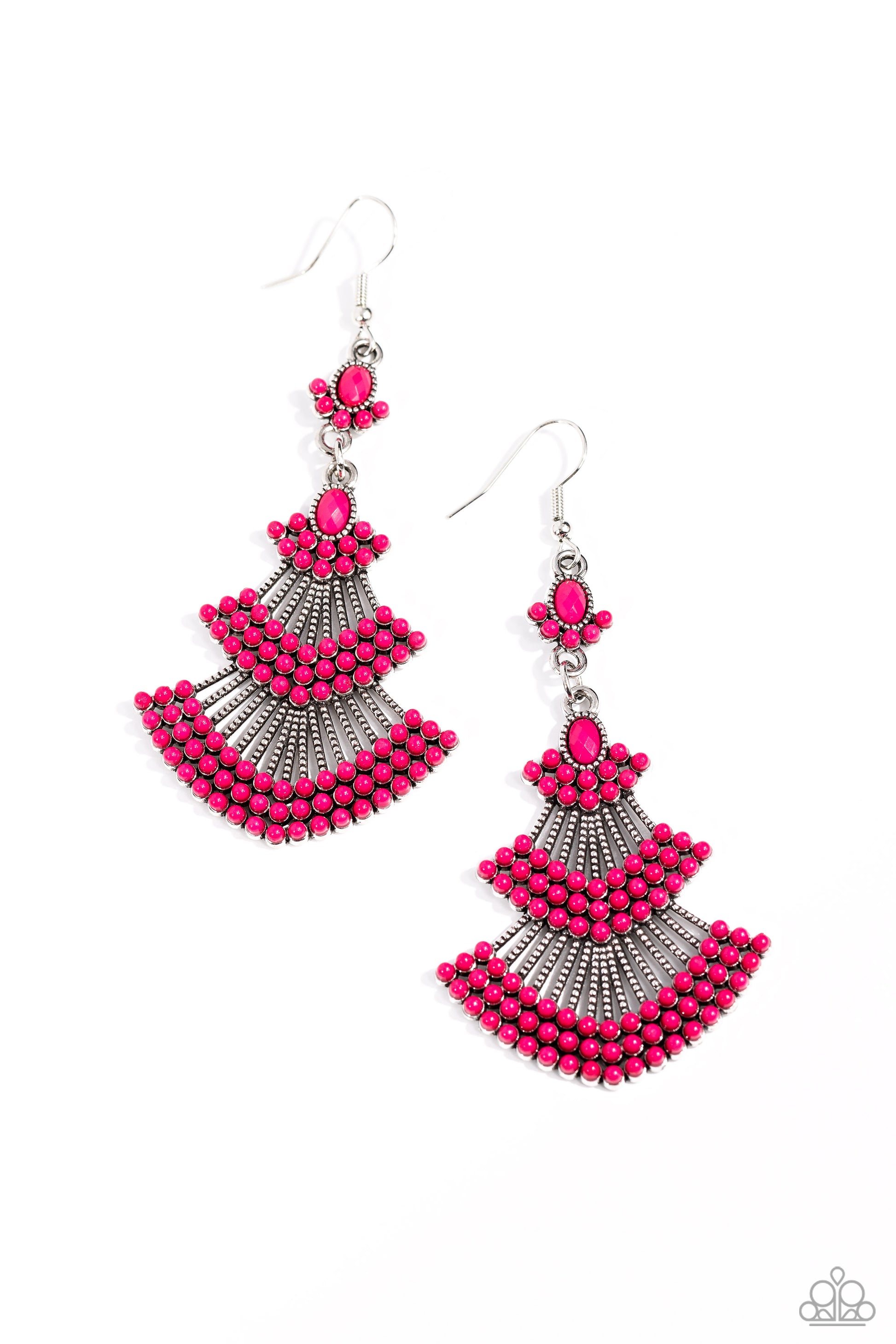 Eastern Expression Pink Earring Paparazzi Accessories. #P5SE-PKXX-125XX. Subscribe & Save.