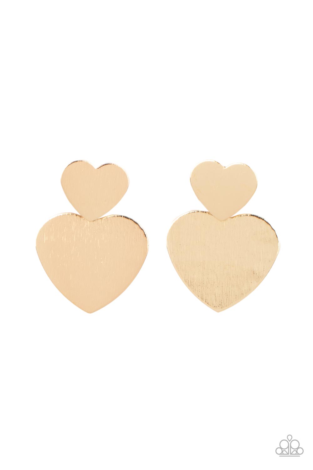 Heart-Racing Refinement Gold Earrings Paparazzi Accessories. Subscribe & Save. #P5PO-GDXX-175XX