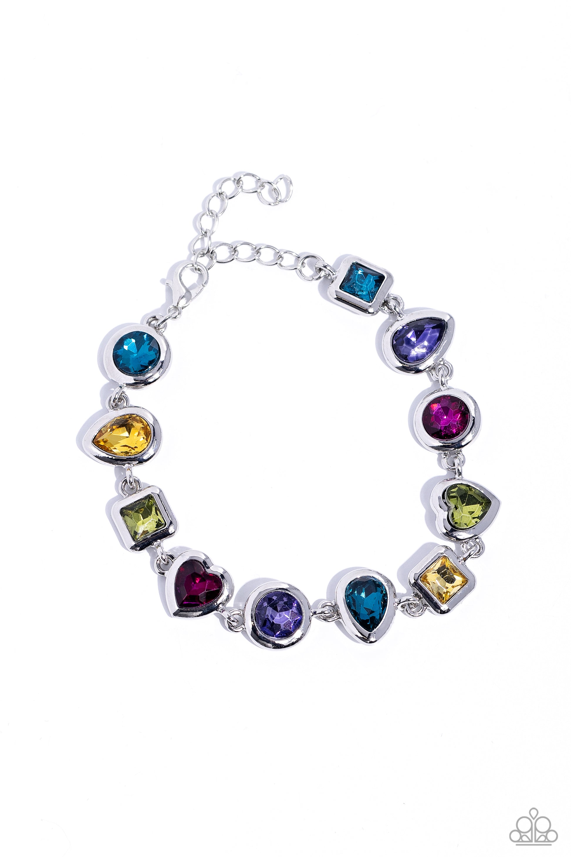 Paparazzi Abstract Admirer Multi Necklace. Get Free Shipping. #P2CH-MTXX-041QV