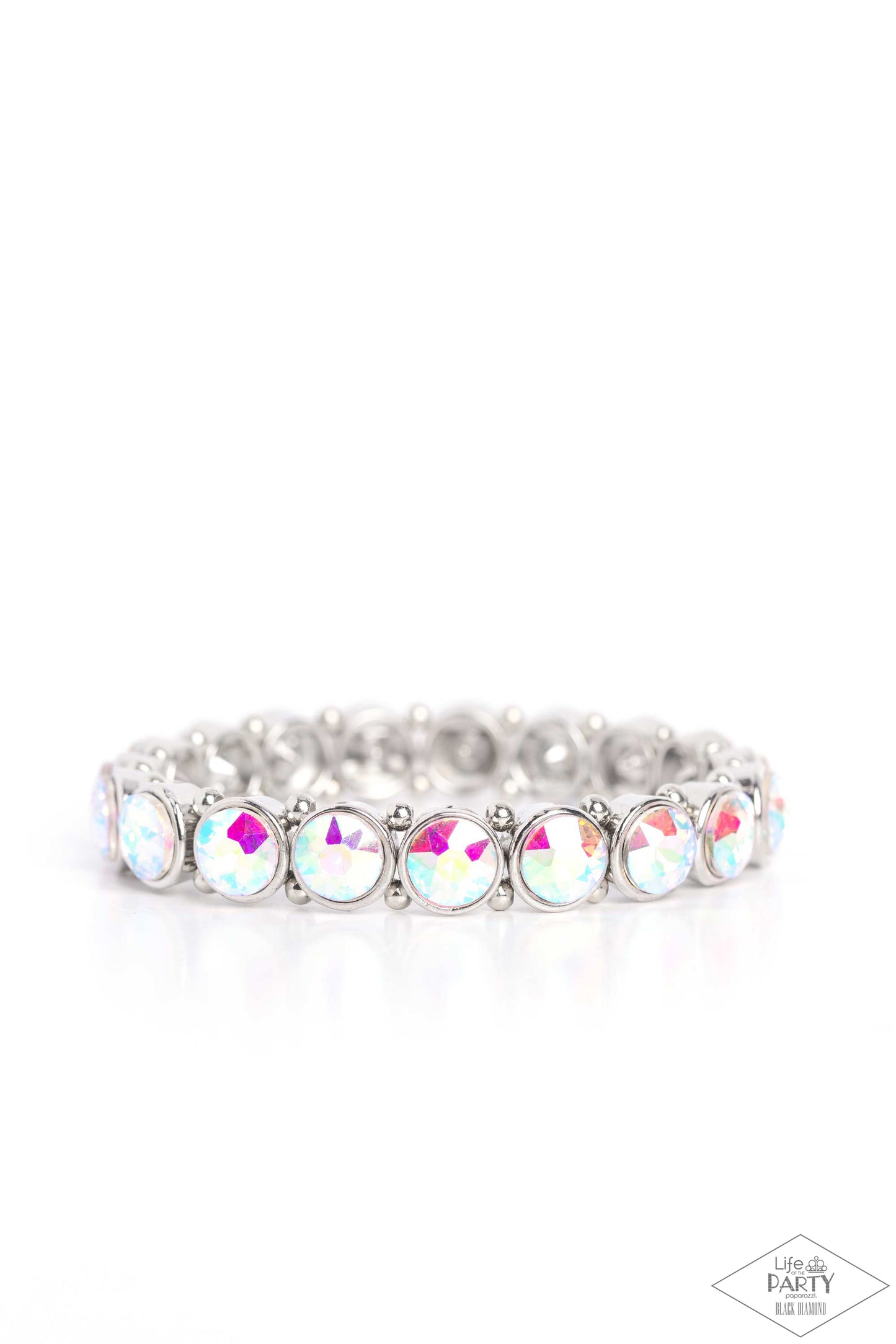 Paparazzi Sugar-Coated Sparkle $5 Bracelet. Get Free Shipping. #P9RE-MTXX-068XX. Iridescent Bracelet