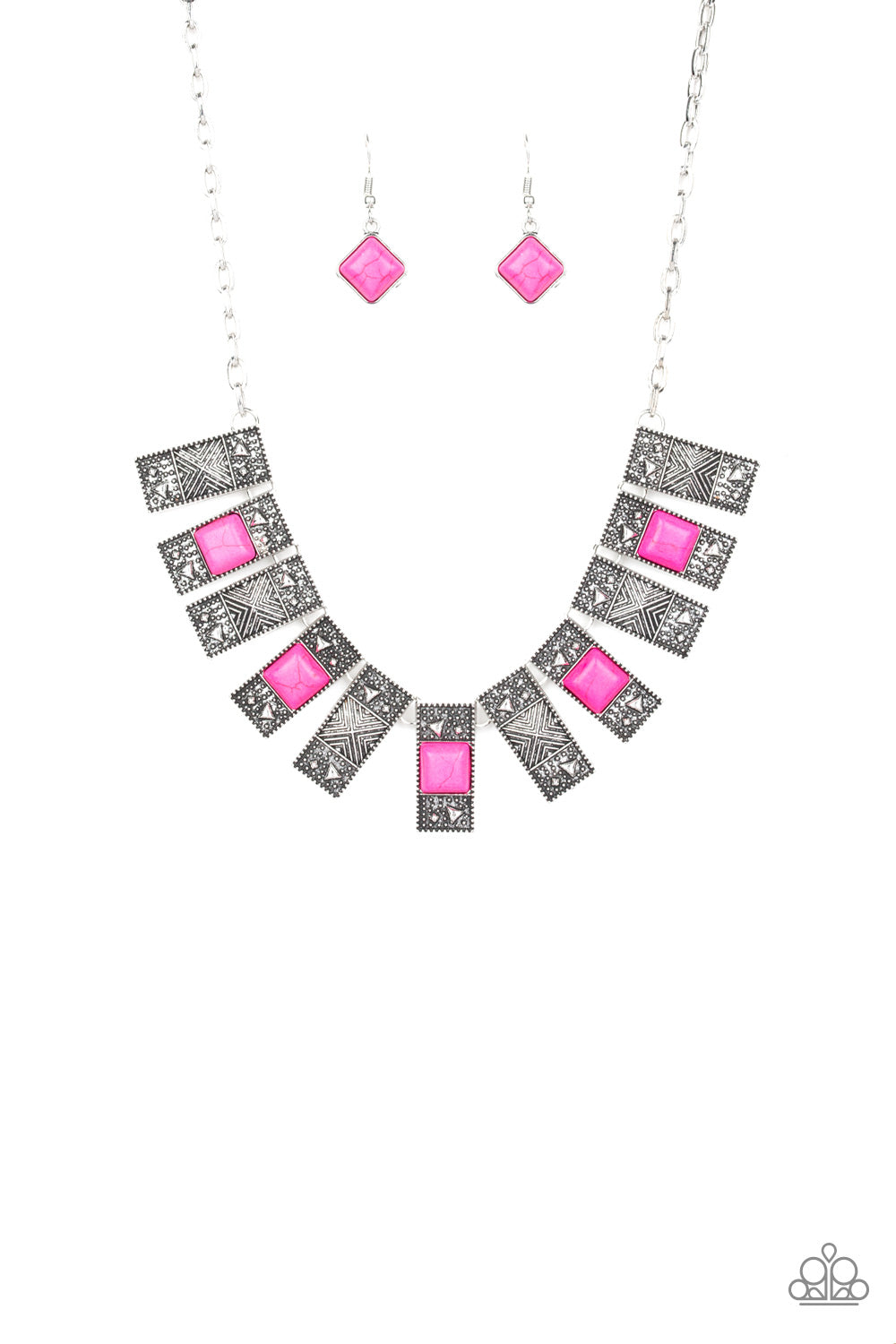 The MANE Contender Pink Necklace Paparazzi Accessories. Subscribe & Save. #P2ST-PKXX-044XX