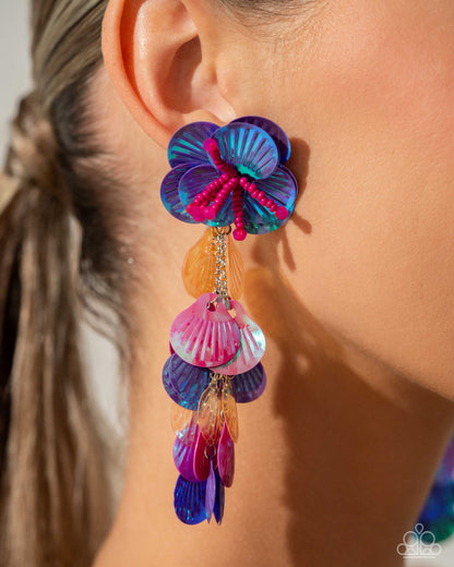 Under the Waves Purple Earrings Paparazzi Accessories. Subscribe & Save. #P5PO-PRXX-036XX