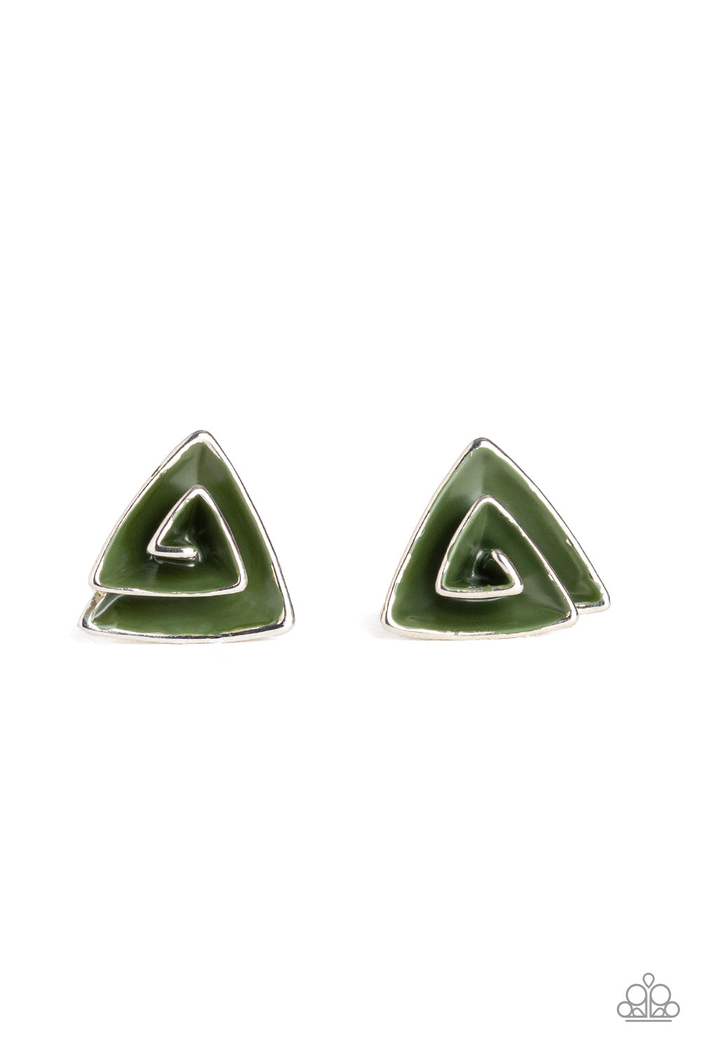 Paparazzi On Blast Green Earrings For Women. #P5PO-GRXX-019XX. Subscribe & Save