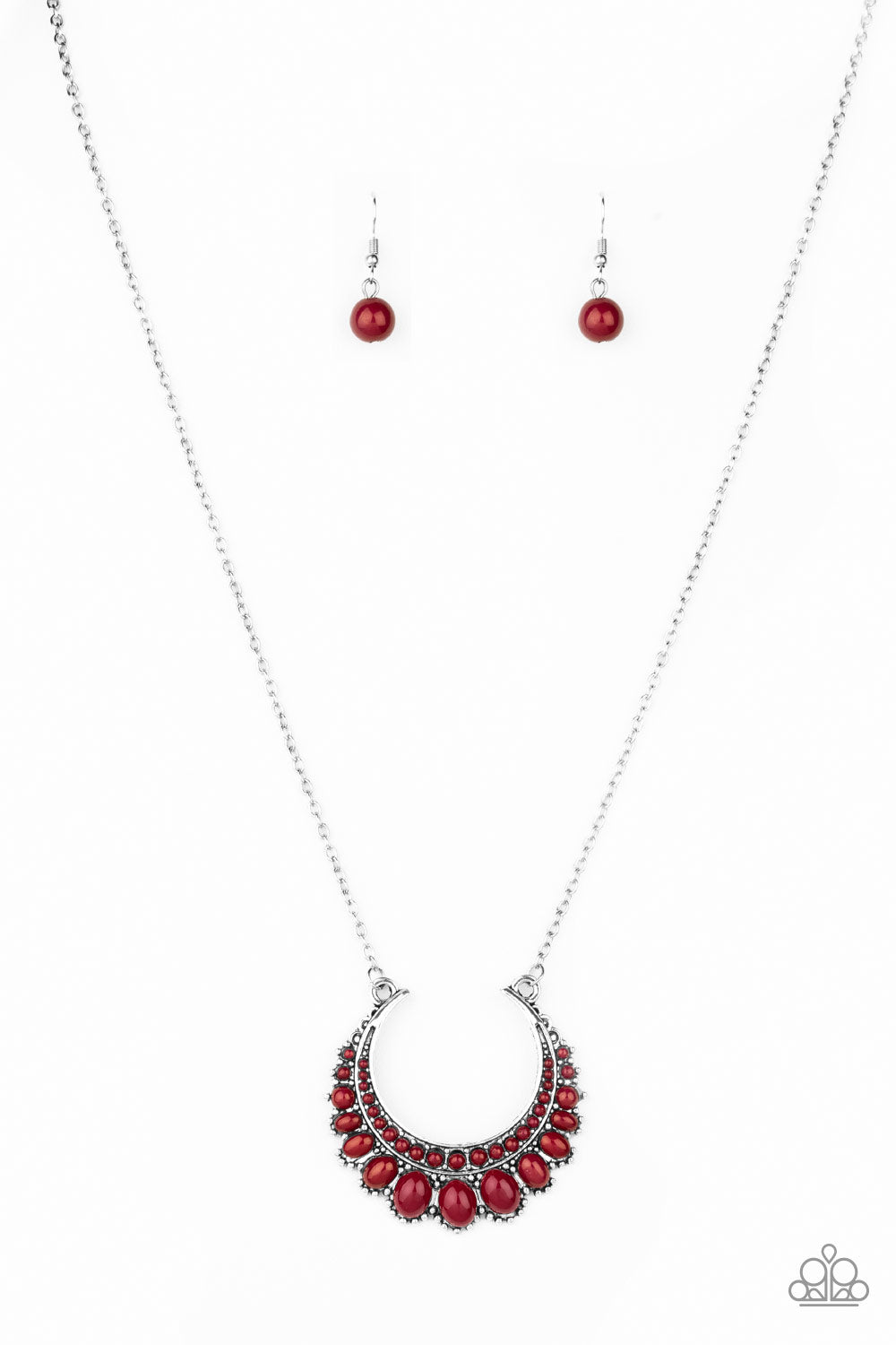 Count To ZEN Red Necklace Paparazzi Accessories $5 Jewelry. Subscribe and Save