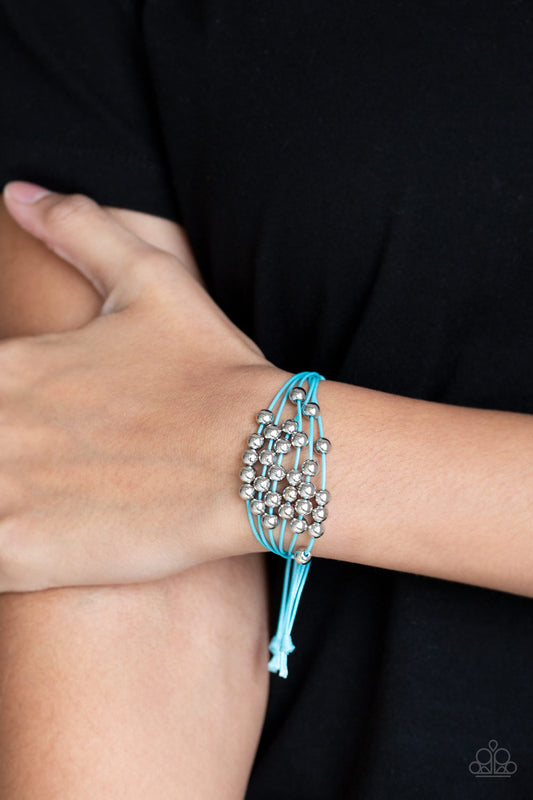 Paparazzi Bracelet ~ Without Skipping A BEAD - Blue