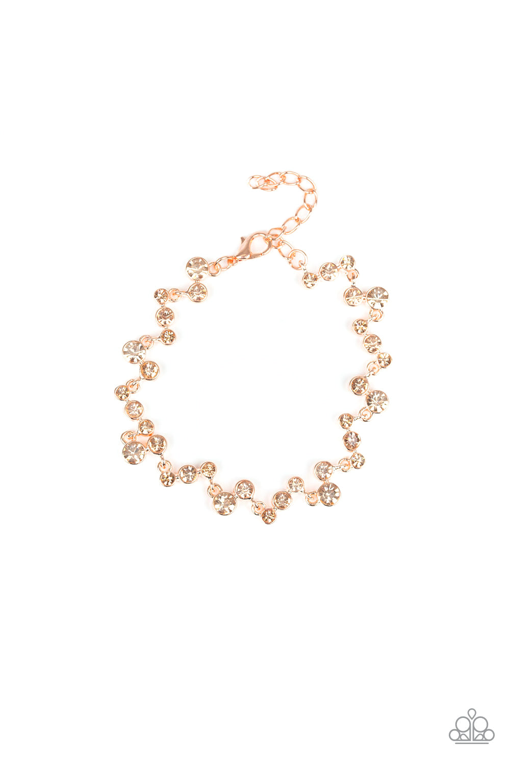 Paparazzi Bracelet ~ Starlit Stunner - Copper