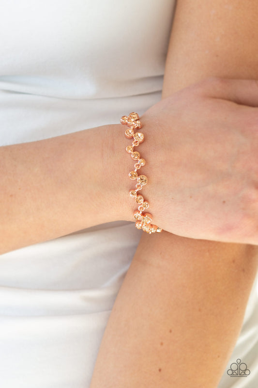 Paparazzi Bracelet ~ Starlit Stunner - Copper