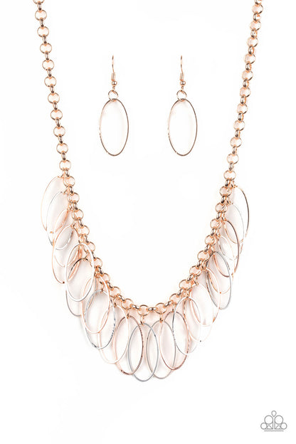 Paparazzi Necklace ~ Fringe Finale - Multi