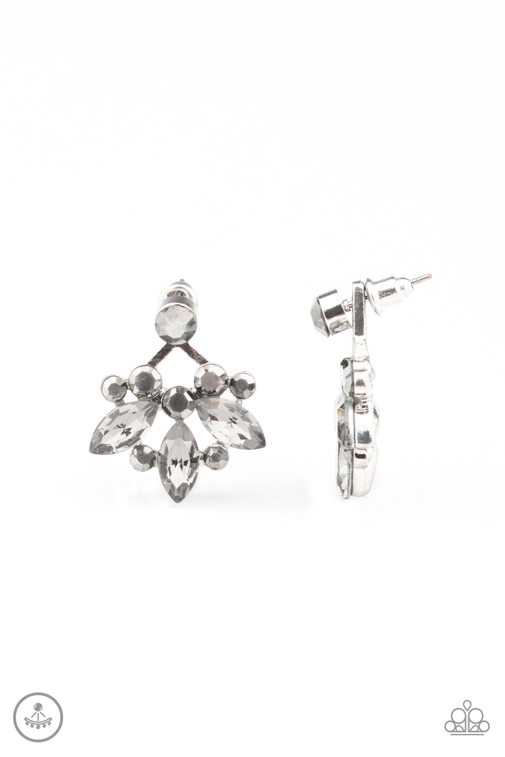 Paparazzi Crystal Constellations Silver Earring. Free Shipping. #P5PO-SVXX-167XX. Double Sided post