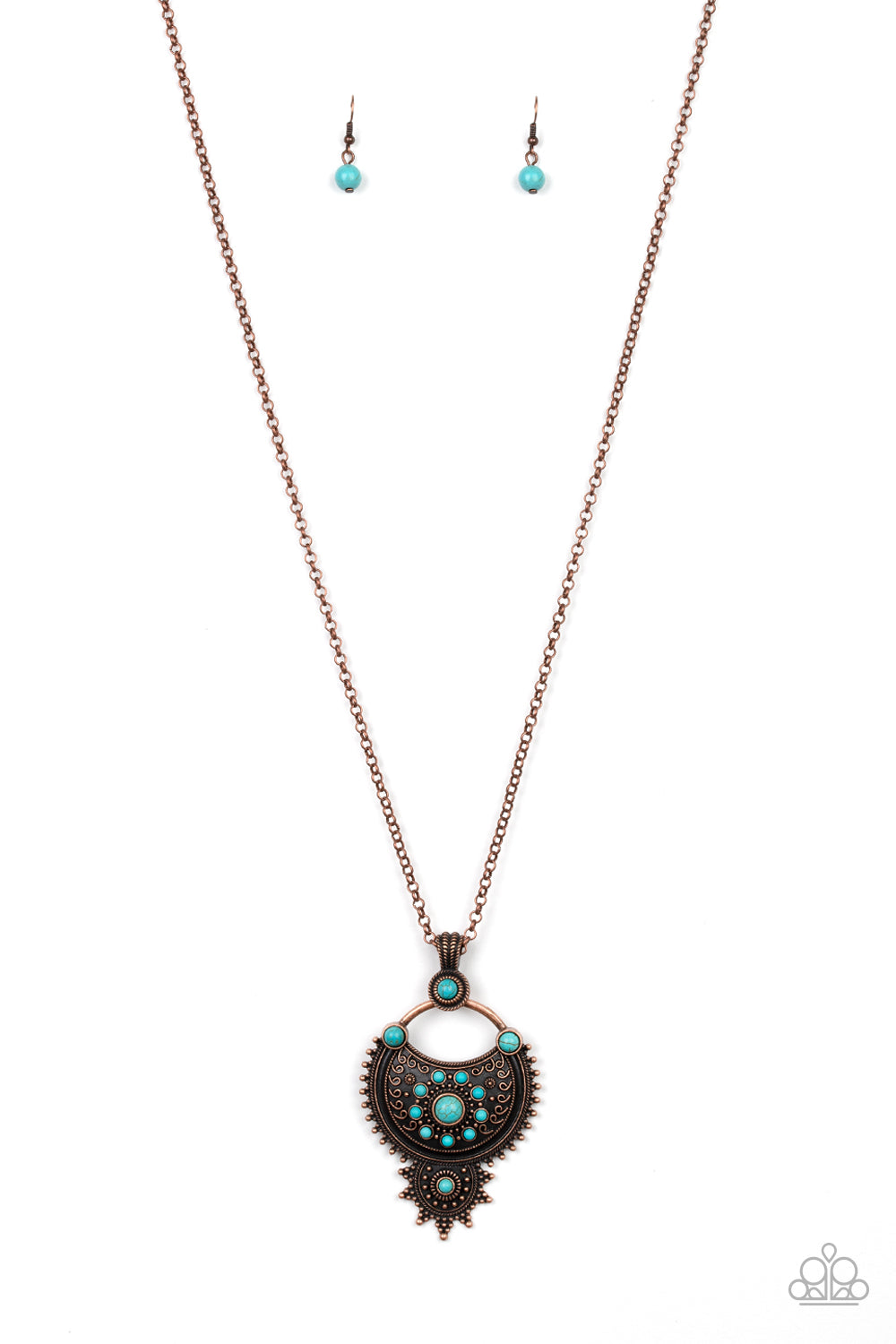 Paparazzi Necklace ~ Solar Energy - Copper