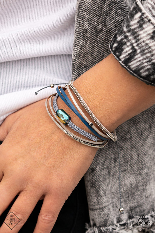 Paparazzi Geo Trip Multi Urban Bracelet | Iridescent Jewelry. Subscribe & Save. #P9UR-MTXX-182XH