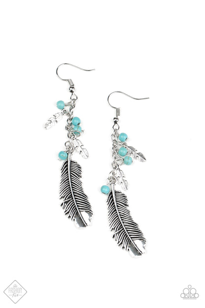 Paparazzi Earring ~ Find Your Flock - Green