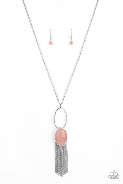 Paparazzi Necklace ~ Dewy Desert - Pink