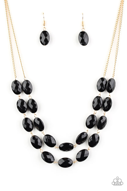 Paparazzi Necklace ~ Max Volume - Black