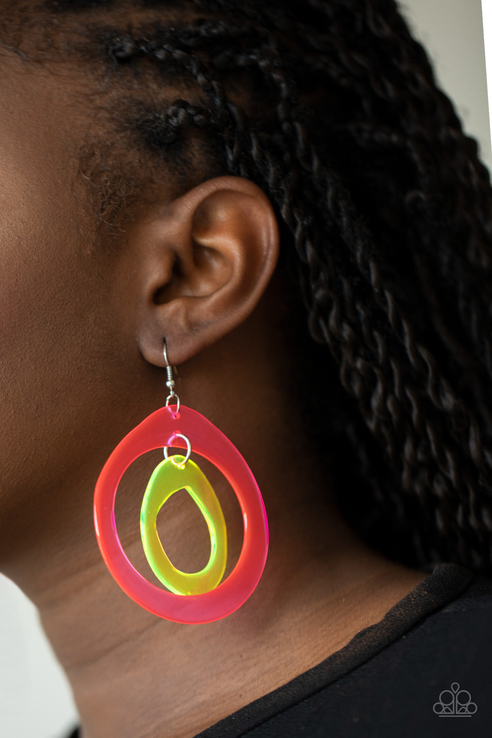 Paparazzi Show Your True NEONS - Multi Earrings. #P5ST-MTXX-031XX. Get Free Shipping