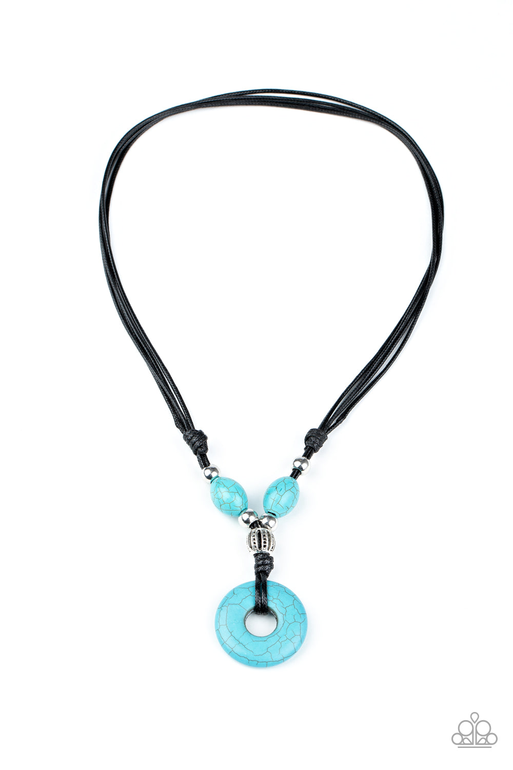 Paparazzi Middle Earth - Blue Urban Necklace