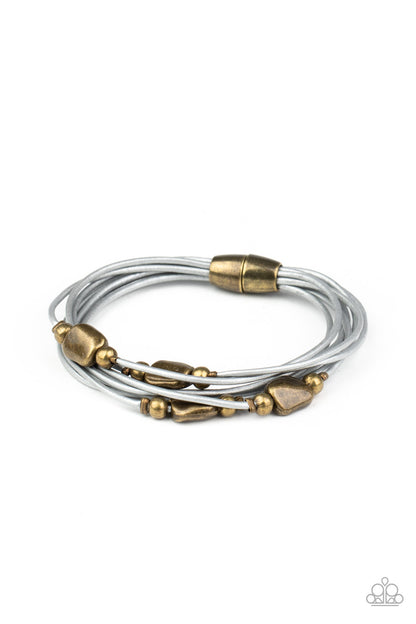 Paparazzi Raw Edge - Multi Magnetic Closure Bracelet