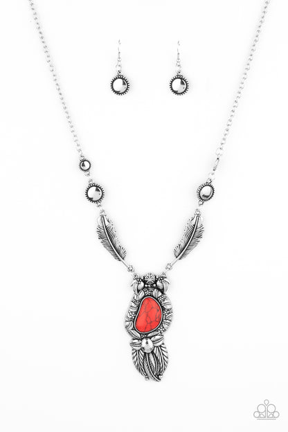 Ruler of The Roost Red Necklace Paparazzi Accessories. Subscribe & Save. #P2SE-RDXX-276XX