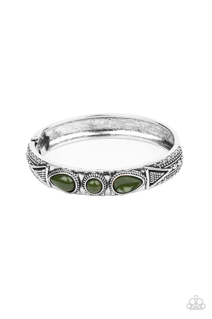 Paparazzi Radiant Ruins Green Bracelets. #P9TR-GRXX-034XX. Subscribe & Save.