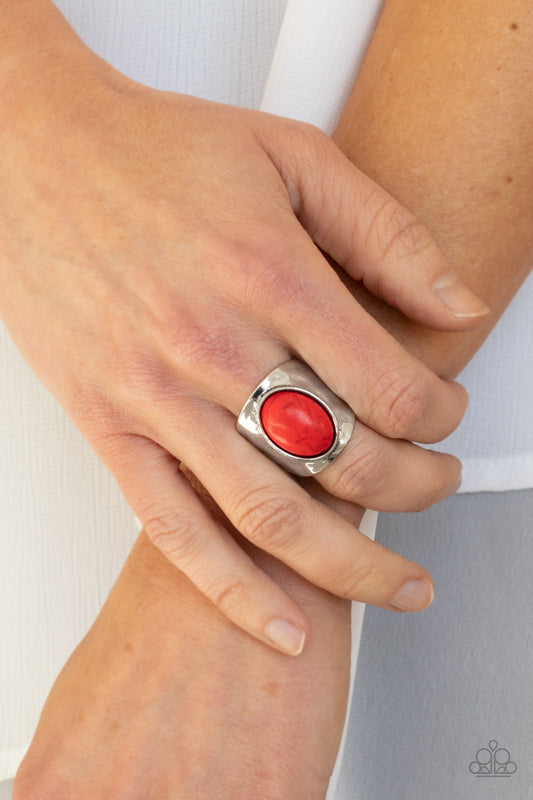 Paparazzi Ring ~ Elemental Essence - Red