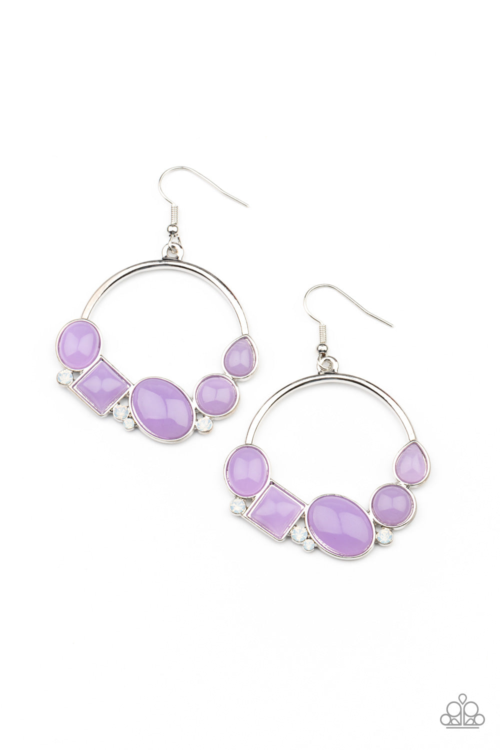 Beautifully Bubblicious Purple fishhook Earrings for women. Subscribe & Save. #P5WH-PRXX-230XX