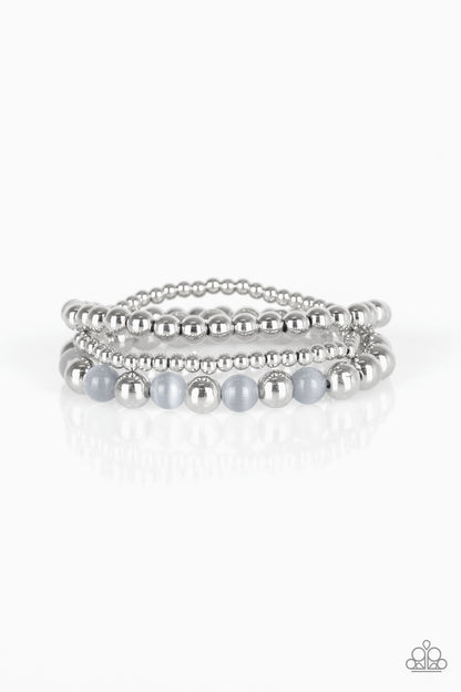 Paparazzi Always On The GLOW - Silver Bracelet