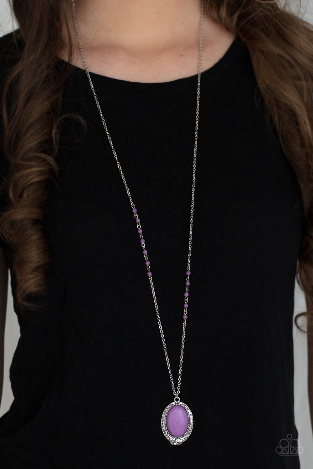 Plateau Paradise - Purple Necklace Paparazzi Accessories #P2SE-PRXX-211XX