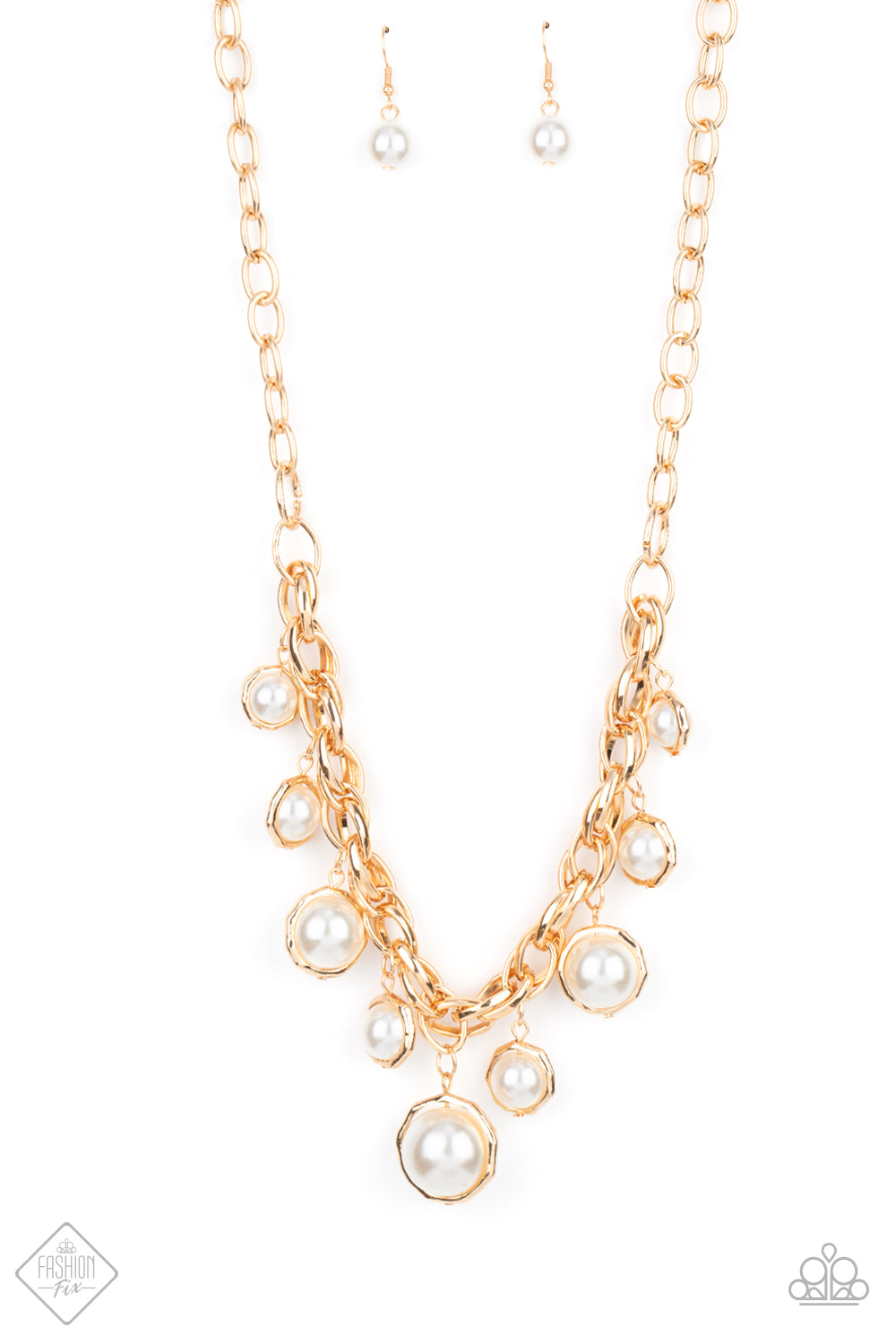 Paparazzi Necklace ~ Revolving Refinement - Gold August 2021 Fashion Fix