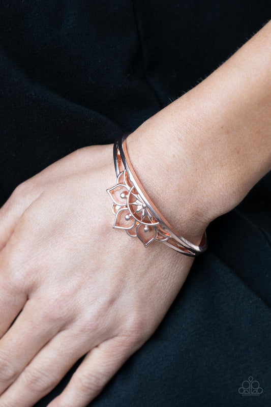 Paparazzi Mandala Mindfulness - Rose Gold Bracelet #P9BA-GDRS-081XX