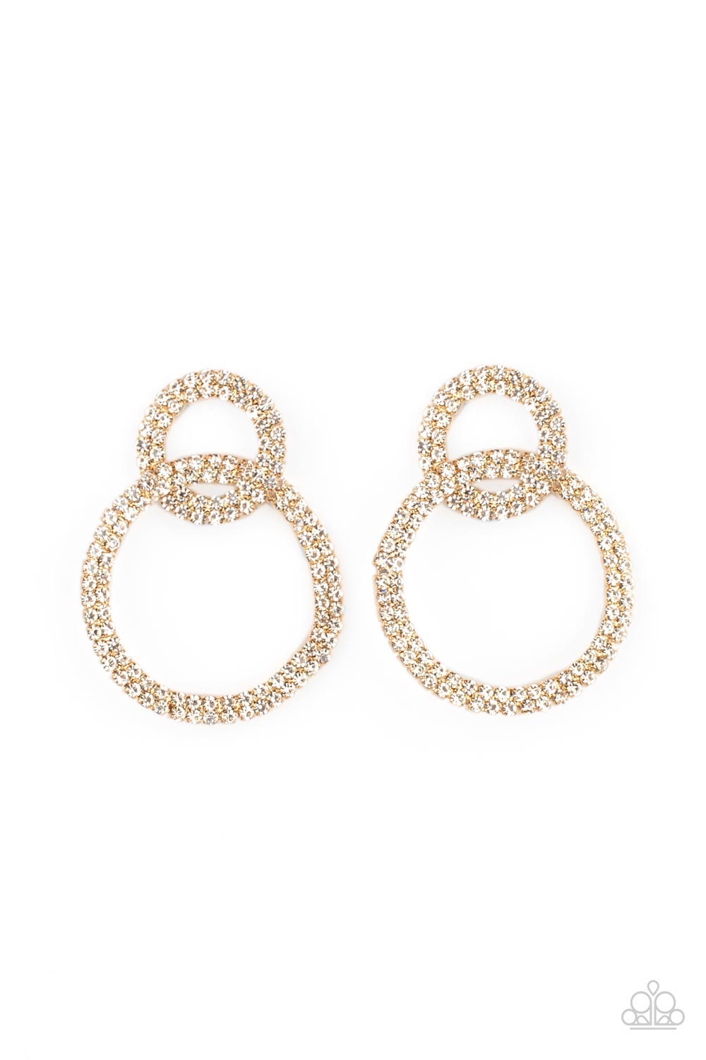 ​Intensely Icy Gold Post Earrings Paparazzi Accessories. Subscribe & Save. #P5PO-GDXX-145XX