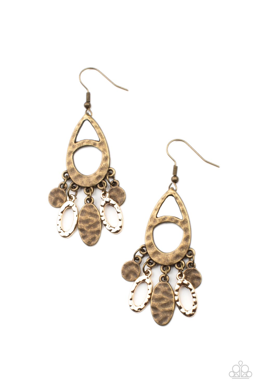 PLAINS Jane - Multi Earrings Paparazzi Accessories $5 Jewelry. #P5WH-MTXX-177XX. Free Shipping!