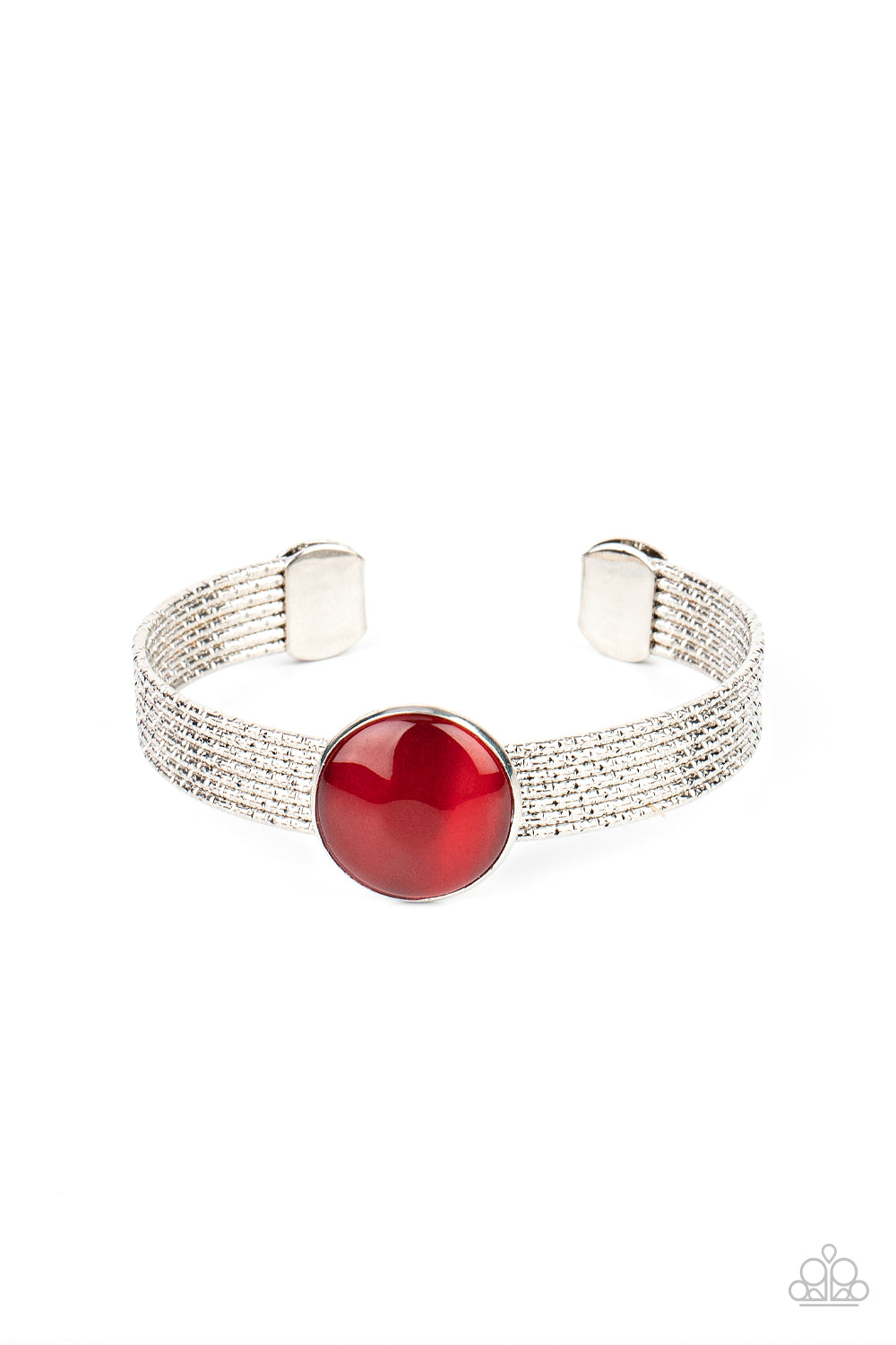 Paparazzi Mystical Magic - Red Cat's Eye Stone Bracelet #P9RE-RDXX-121XX