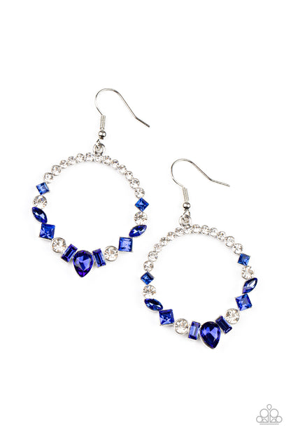 Paparazzi Revolutionary Refinement Blue Earring. Subscribe & Save. #P5RE-BLXX-246XX