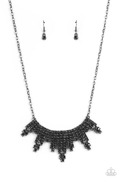 Paparazzi Skyscraping Sparkle Black Necklace. Subscribe & Save. #P2ST-BKXX-175XX