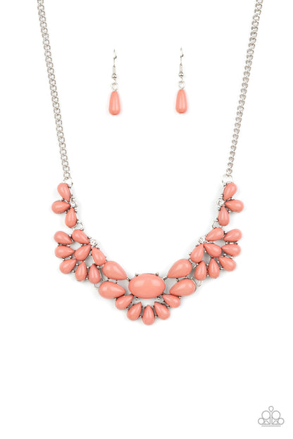 Paparazzi Necklace ~ Secret GARDENISTA - Pink