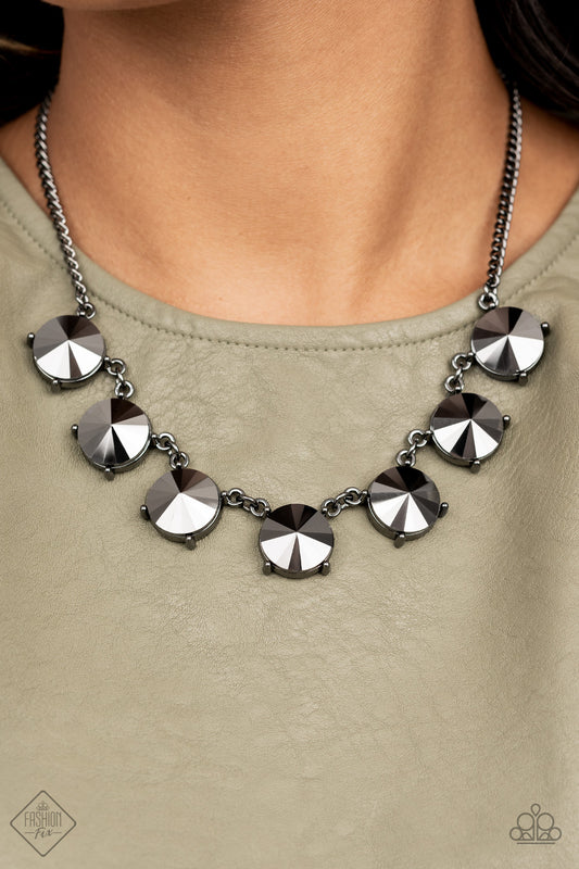 The SHOWCASE Must Go On - Black Necklace Paparazzi Accessories Fashion Fix