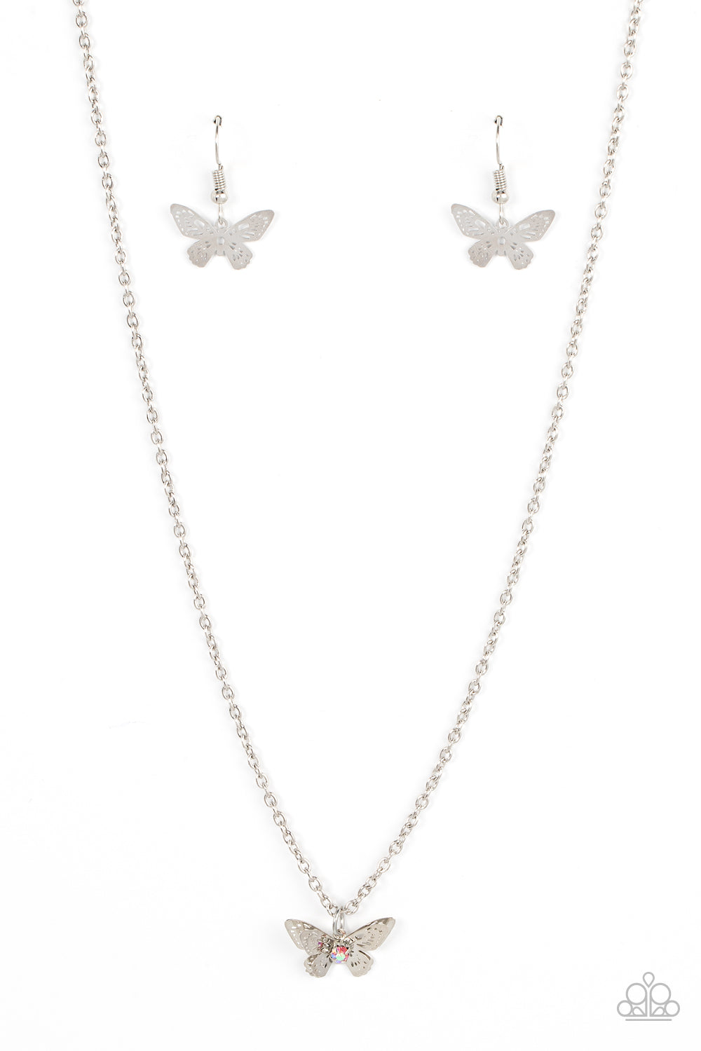 Paparazzi Flutter Love - Pink Necklace #P2WH-PKXX-432XX