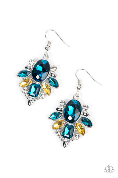 Glitzy Go-Getter Multi Earring Paparazzi Accessories. Get Free Shipping. #P5RE-MTXX-111XX