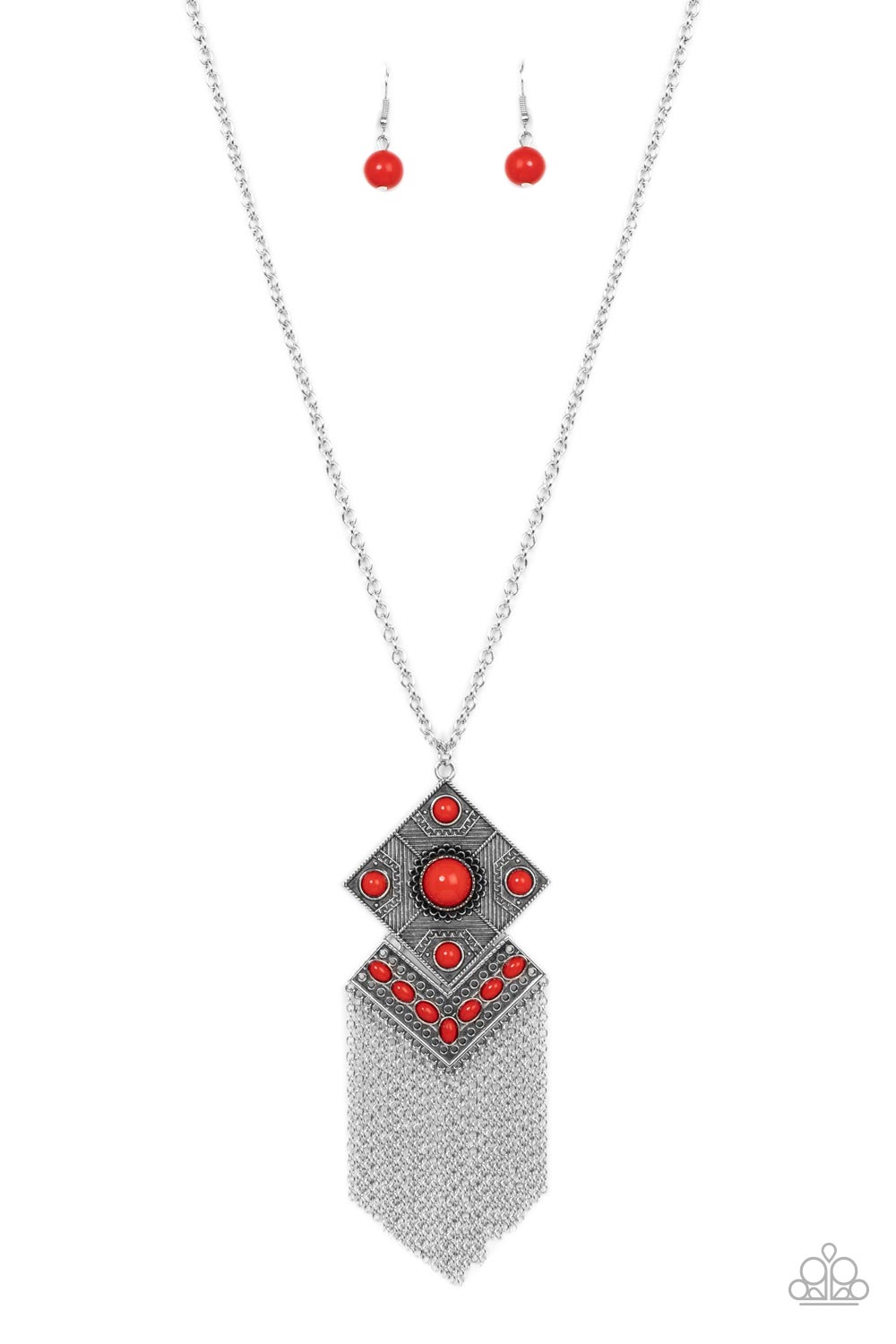 Kite Flight Red Necklace Paparazzi $5 Jewelry. Subscribe & Save. #P2TR-RDXX-091XX