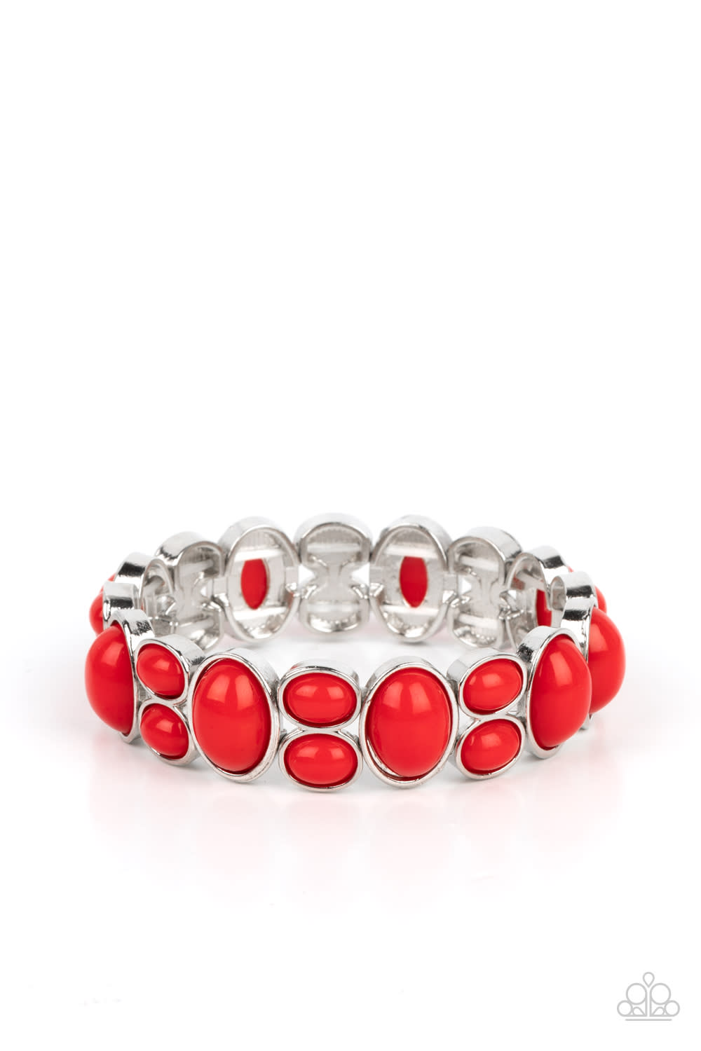 Paparazzi Tic Tac Dance - Red Bracelet