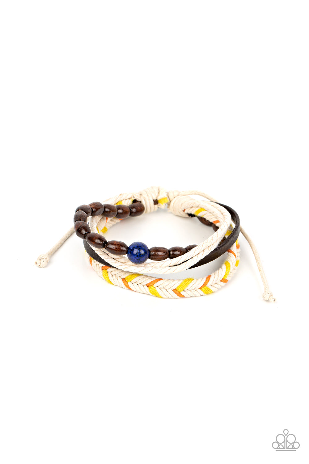 Paparazzi Hipster Hideaway Blue Bracelet. Get Free Shipping. #P5PO-BRXX-064XX. Wooden Beads Urban