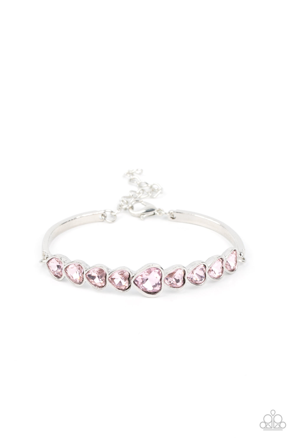 Lusty Luster Pink Bracelet Paparazzi Accessories. Get Free Shipping. #P9WH-PKXX-298XX
