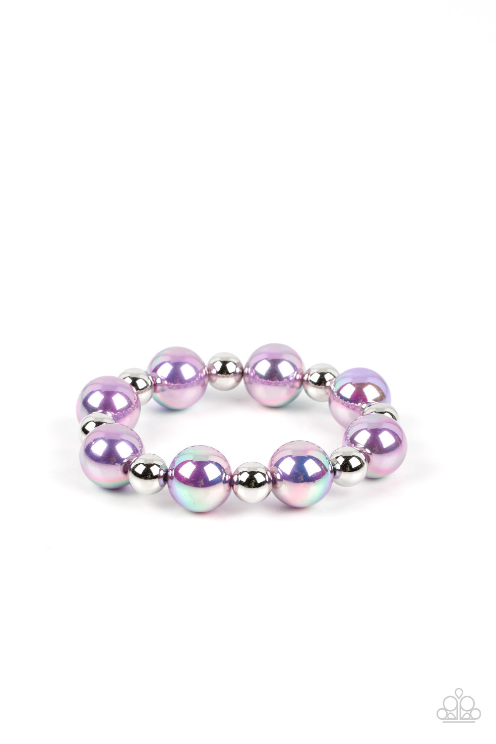 A DREAMSCAPE Come True Purple Stretchy Bracelet Paparazzi Accessories. Subscribe & Save.