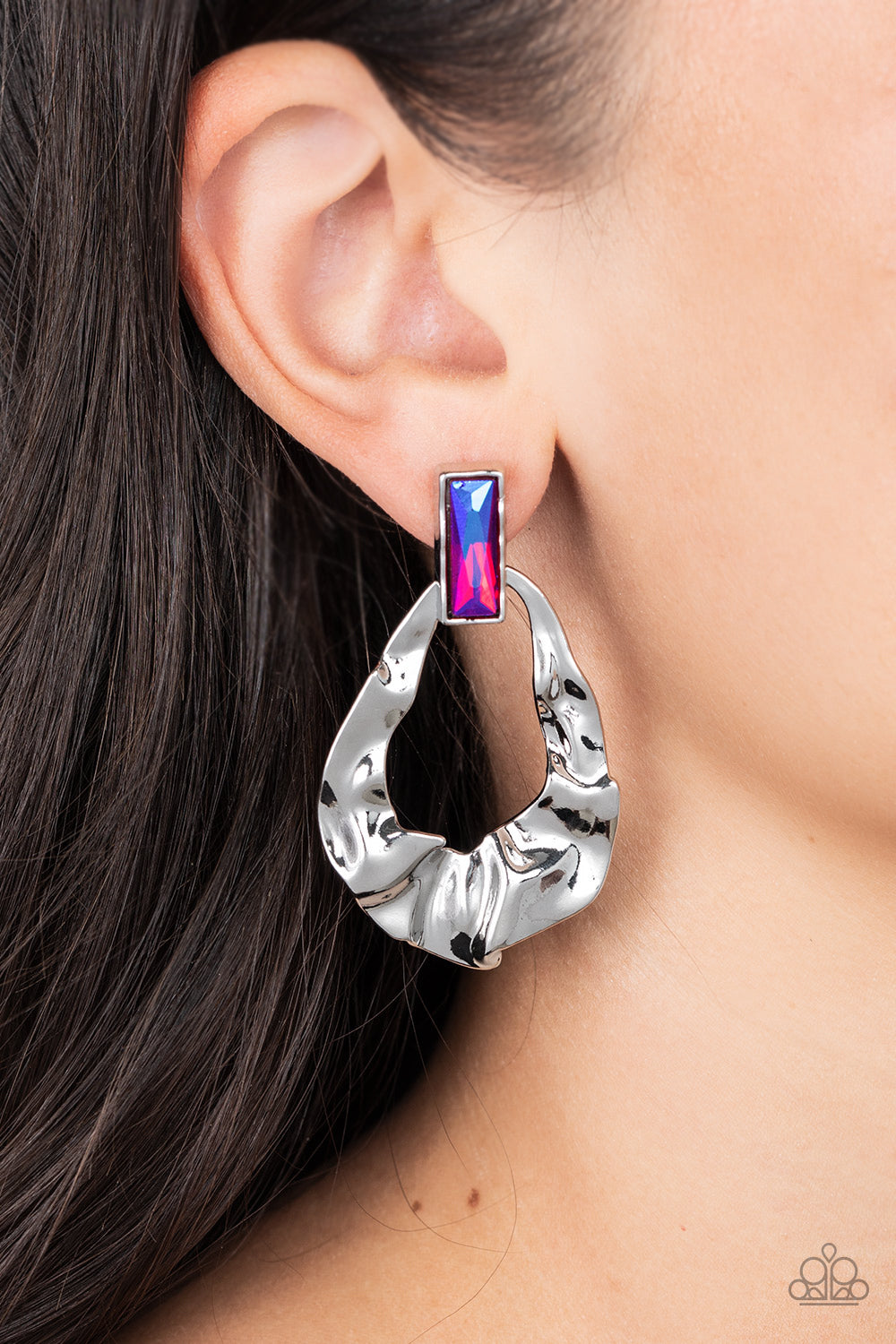 Paparazzi Metro Meltdown Pink Earring $5 Jewelry. Subscribe & Save. #P5PO-PKXX-080XX